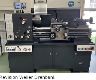 Revision Weiler Drehbank